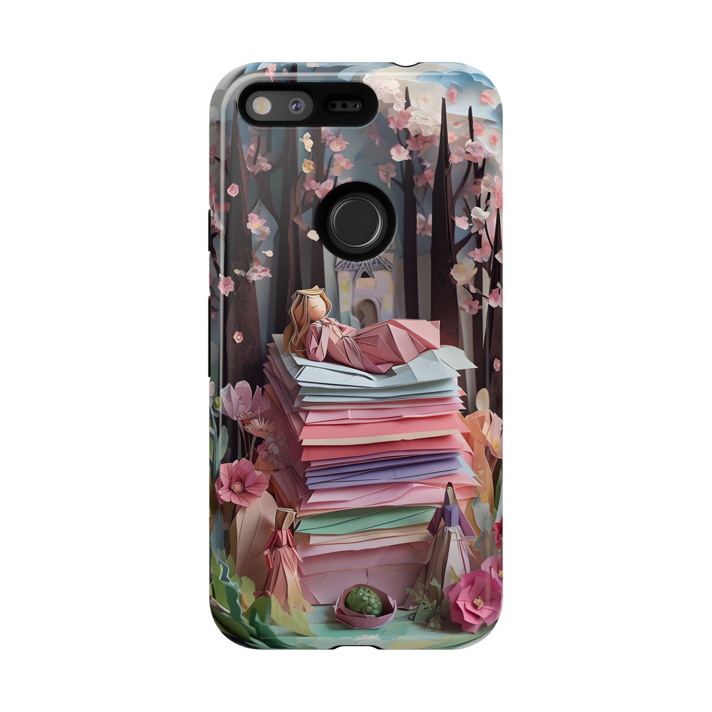 A Good Night's Sleep - Google Pixel - Tough Phone Case -Whimsical Fantasy Floral Design