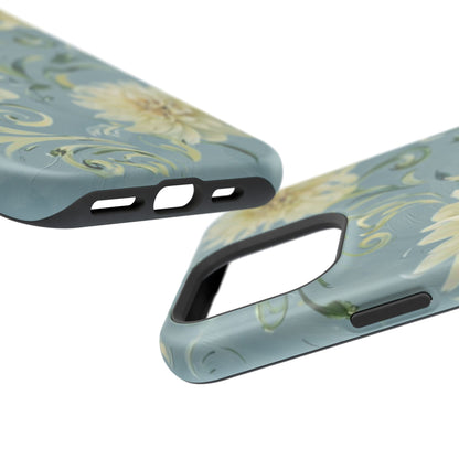 Golden Dahlia Trio iPhone MagSafe Case