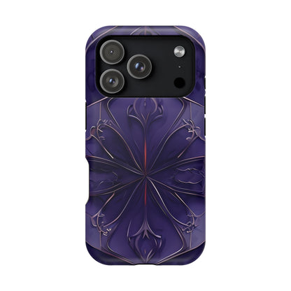 Violet Nebula iPhone MagSafe Case
