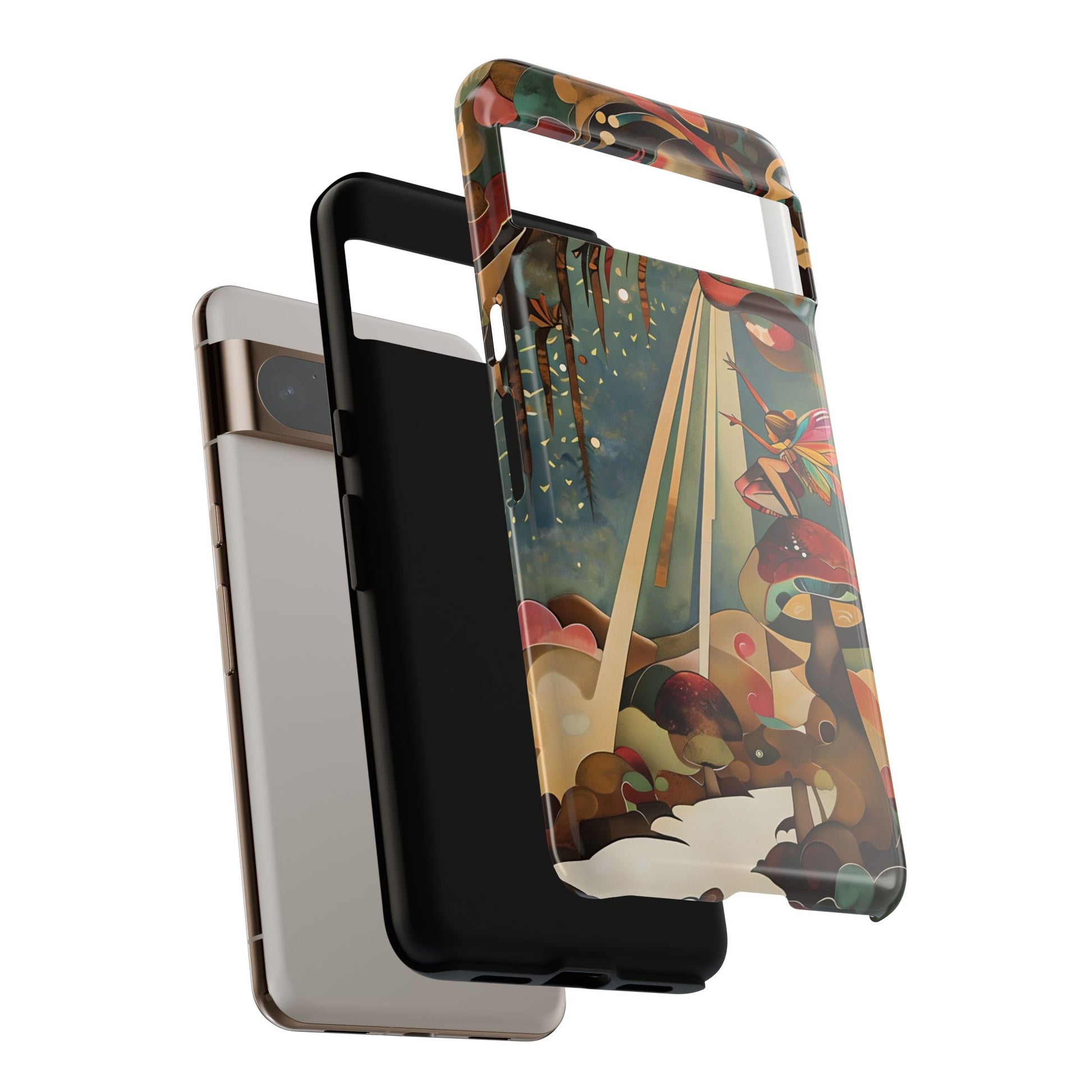 Enchanted Orchard Google Pixel 8 Pro Tough Case - Artistic Fairy Tale Phone Cover - Elegant Protective Fantasy Art Accessory