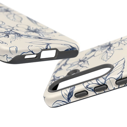 Blossom Sketch Samsung Galaxy Tough Case