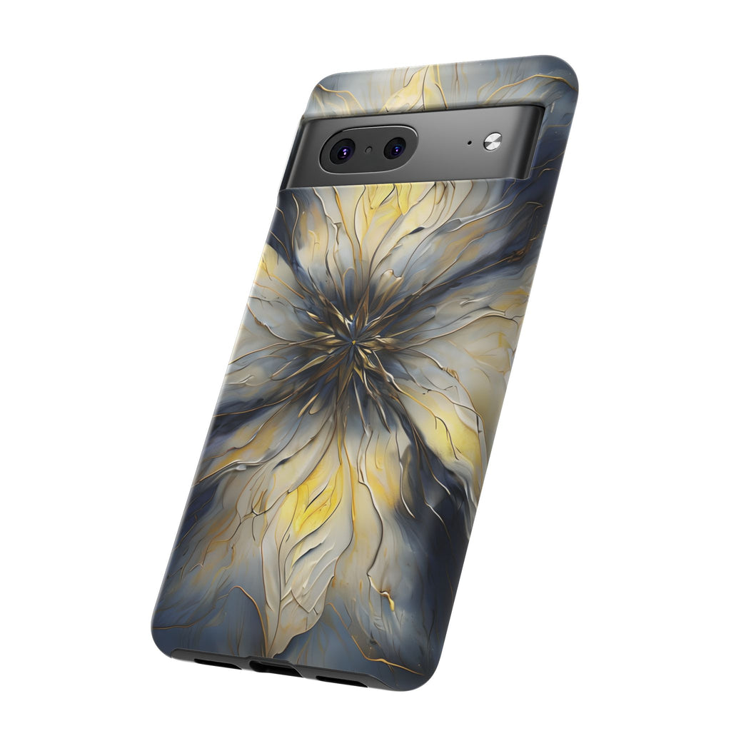 Luminous Petal Tough Case for Google Pixel 7 - Premium Artistic Shockproof Cover, Elegant Protective Phone Case