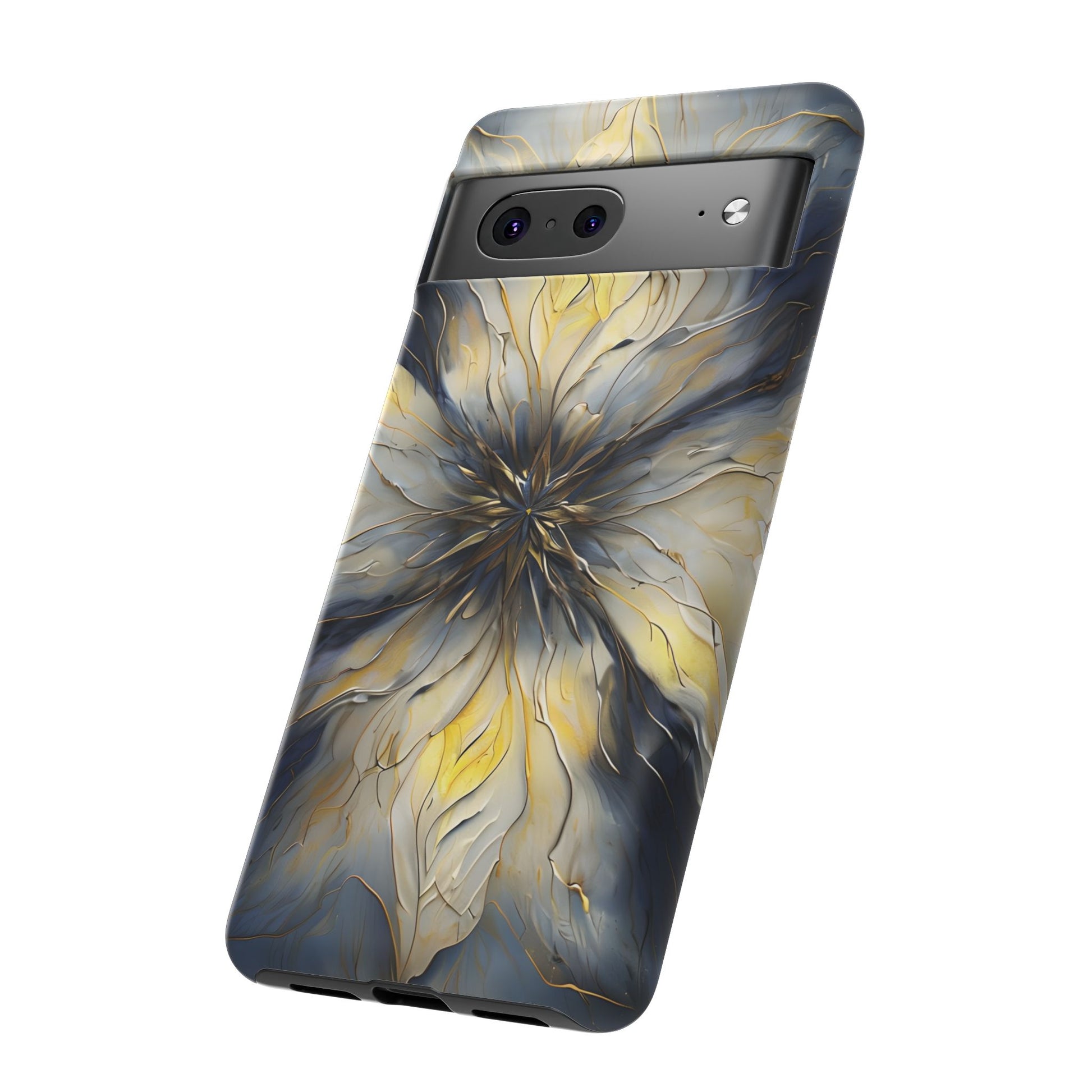 Luminous Petal Tough Case for Google Pixel 7 - Premium Artistic Shockproof Cover, Elegant Protective Phone Case