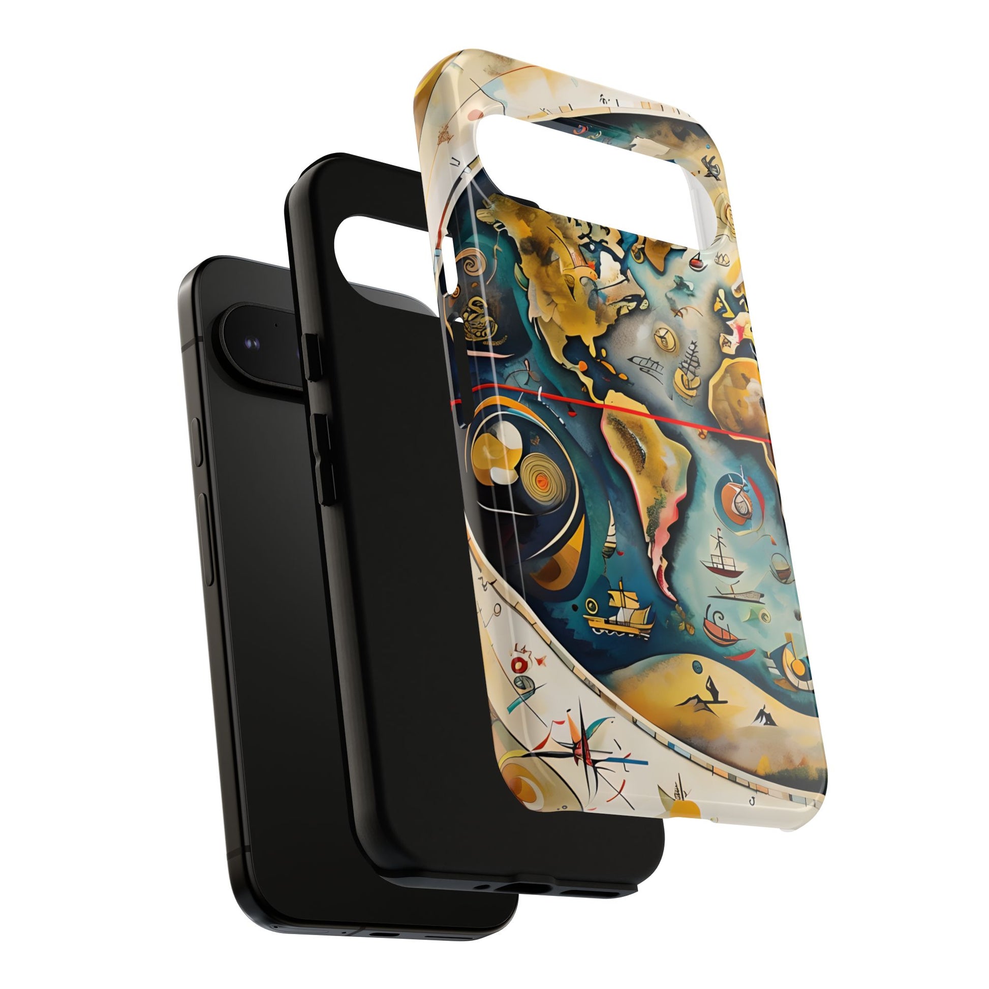 Celestial Map Google Pixel 9 Pro XL Tough Case - Antique Star Chart Phone Cover