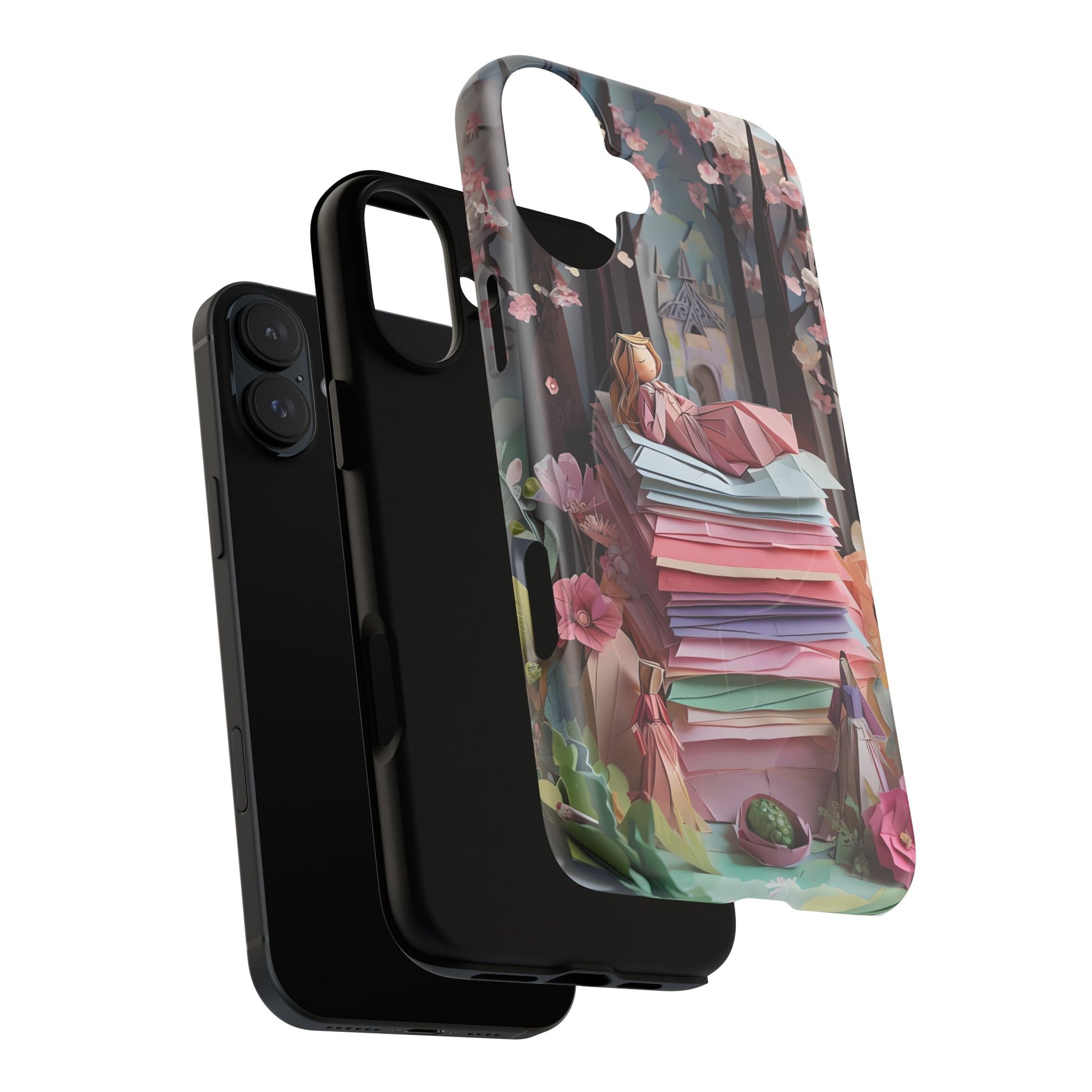 A Good Night's Sleep - iPhone 16 Plus MagSafe Phone Case - Whimsical Fantasy Floral Design