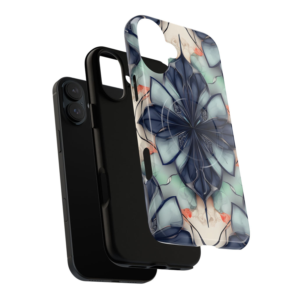 Midnight Mosaic MagSafe iPhone 16 Plus Case - Designer Shockproof Cover