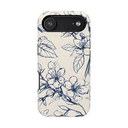 Blossom Sketch iPhone MagSafe Case