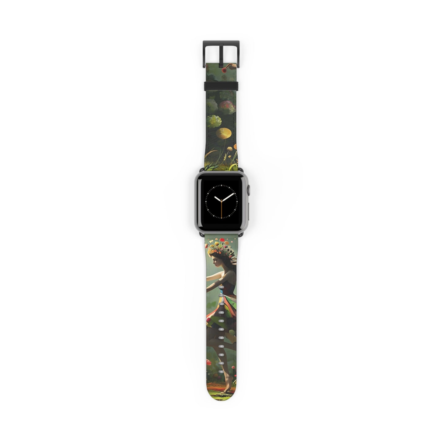 Dancing Wildflower Muse Apple Watch Band Strap - Timeless Design for your Timepiece