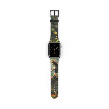 Dancing Wildflower Muse Apple Watch Band Strap - Timeless Design for your Timepiece