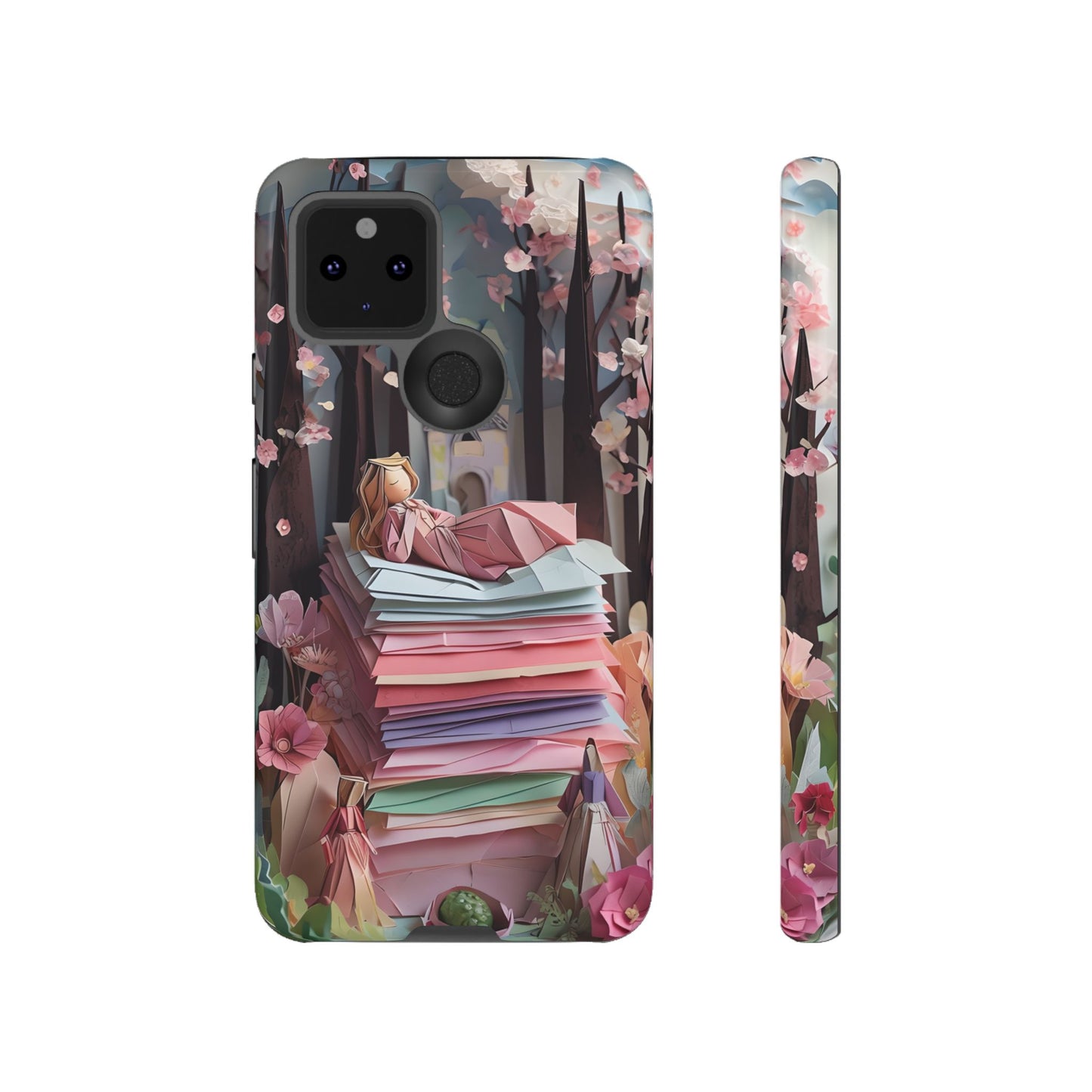 A Good Night's Sleep - Google Pixel - Tough Phone Case -Whimsical Fantasy Floral Design