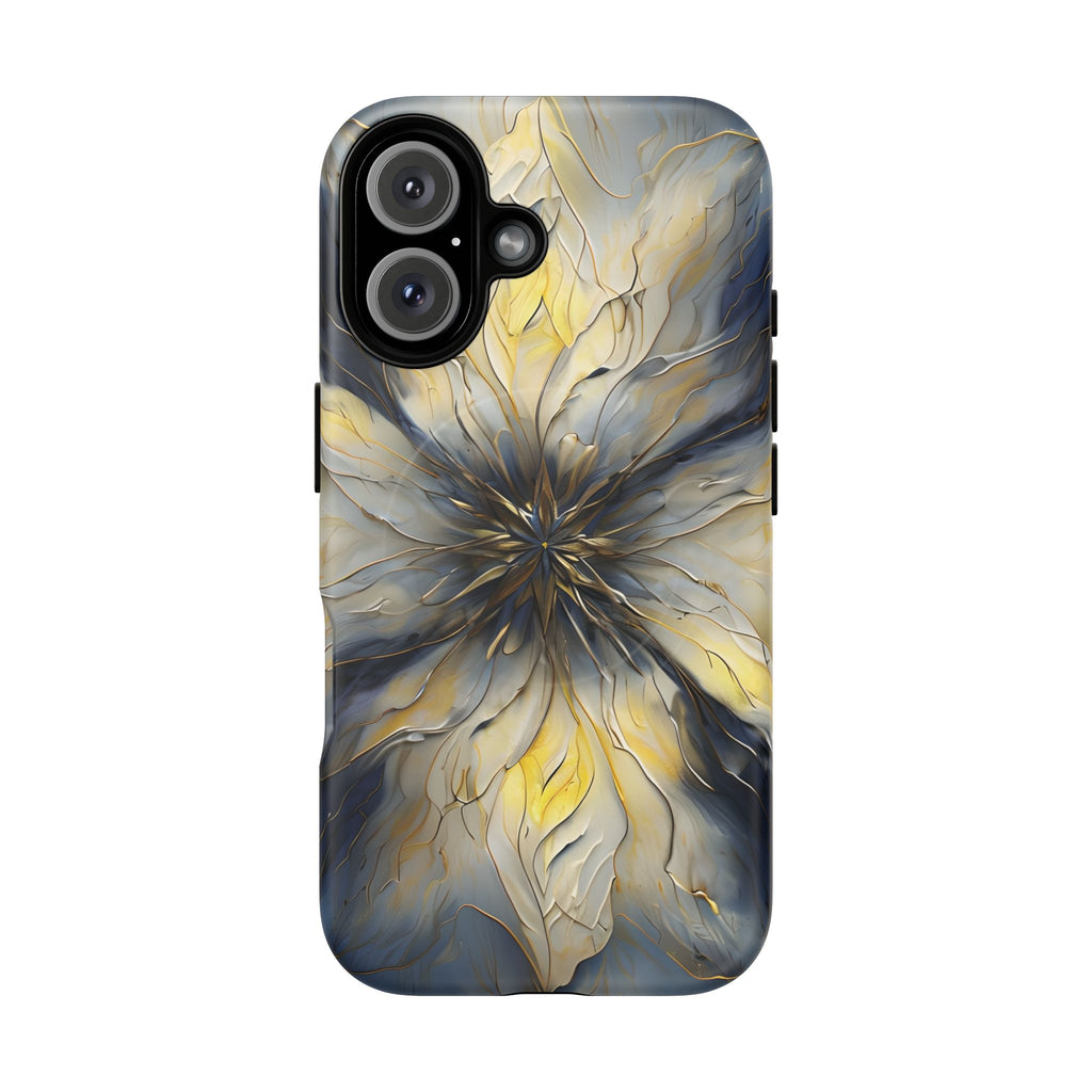 Luxury Luminous Petal MagSafe iPhone 16 - Designer Shockproof Cover