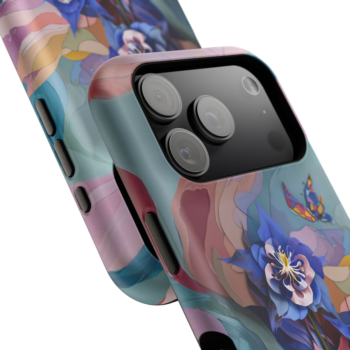 Blue Columbine Carnivale iPhone MagSafe Case