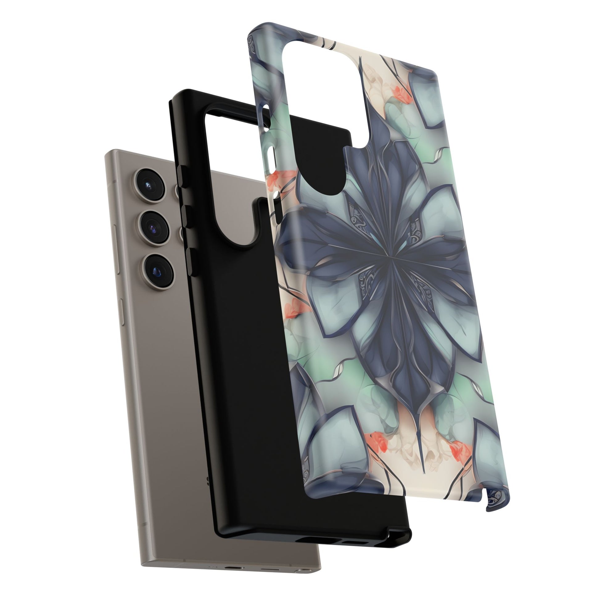 Midnight Mosaic Tough Case for Samsung Galaxy S24 Ultra- Premium Shockproof Designer Phone Cover