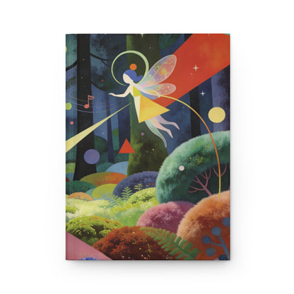 Celestial Forest Fairies Hardcover Journal - Whimsical Fantasy Notebook