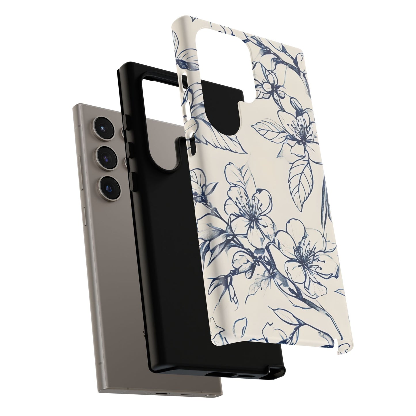 Blossom Sketch Samsung Galaxy Tough Case