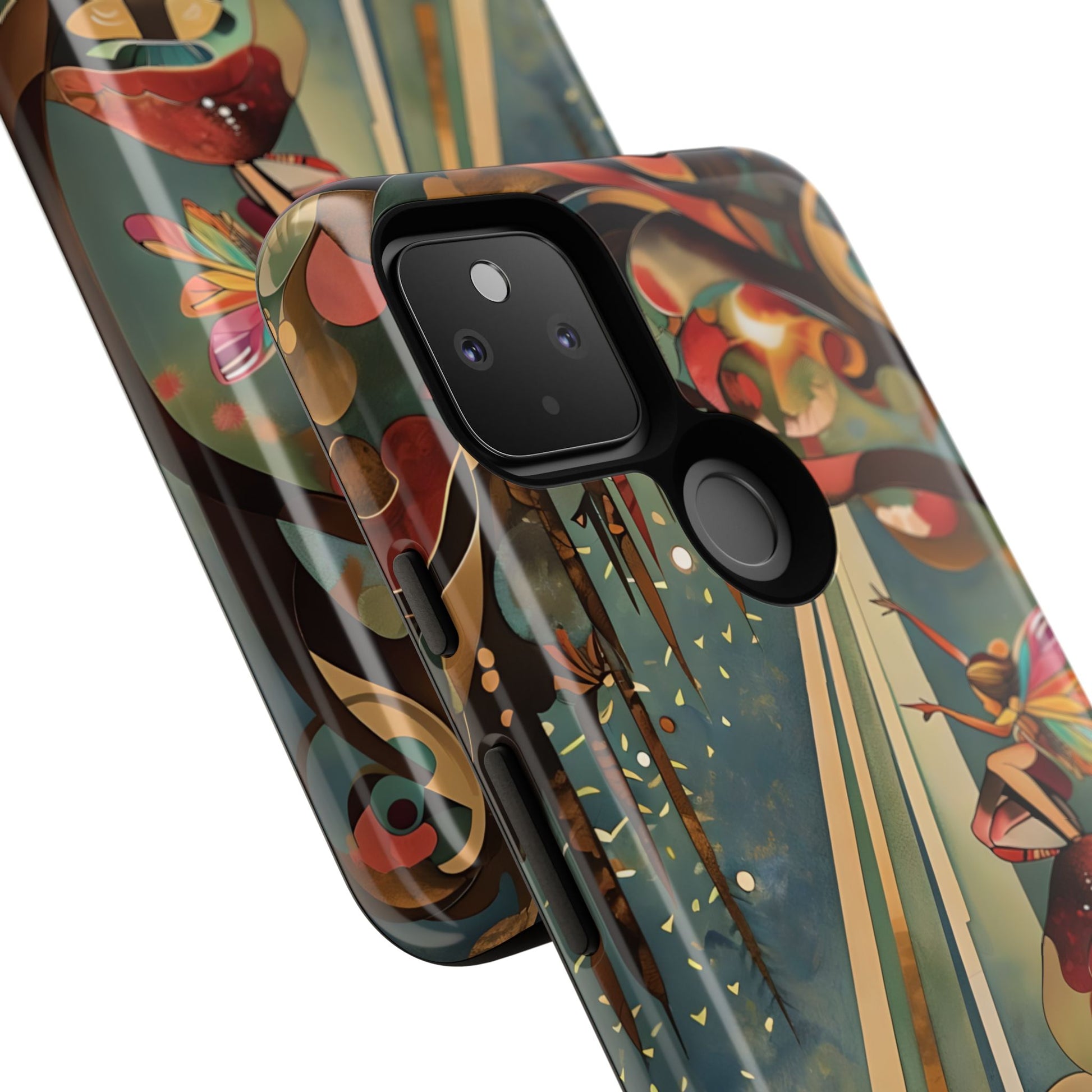 Enchanted Orchard Google Pixel 4a 5G Tough Case - Artistic Fairy Tale Phone Cover - Elegant Protective Fantasy Art Accessory