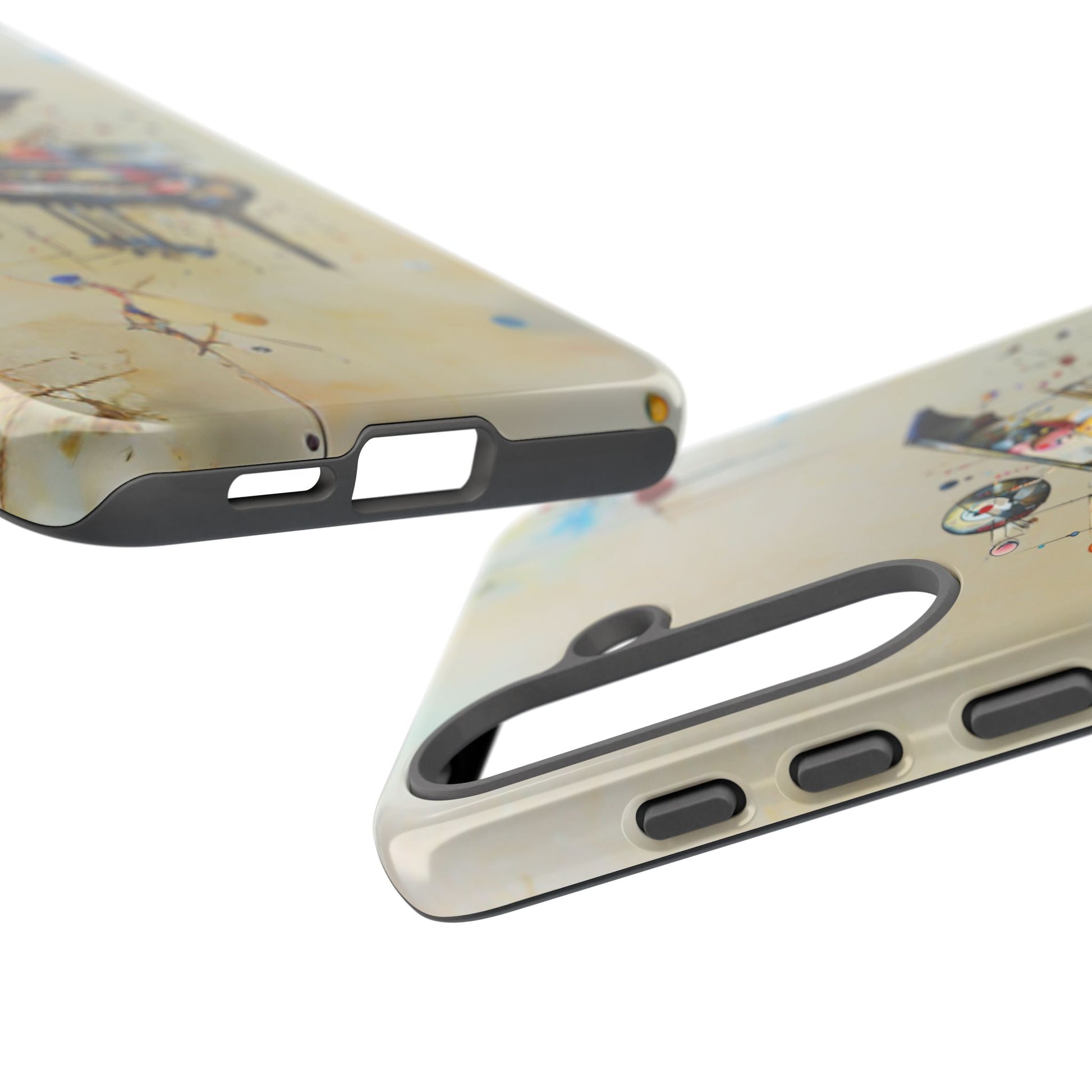 Keys of Imagination Artistic Grand Piano Tough Case for Samsung Galaxy S25 Plus - Shockproof Phone Cover