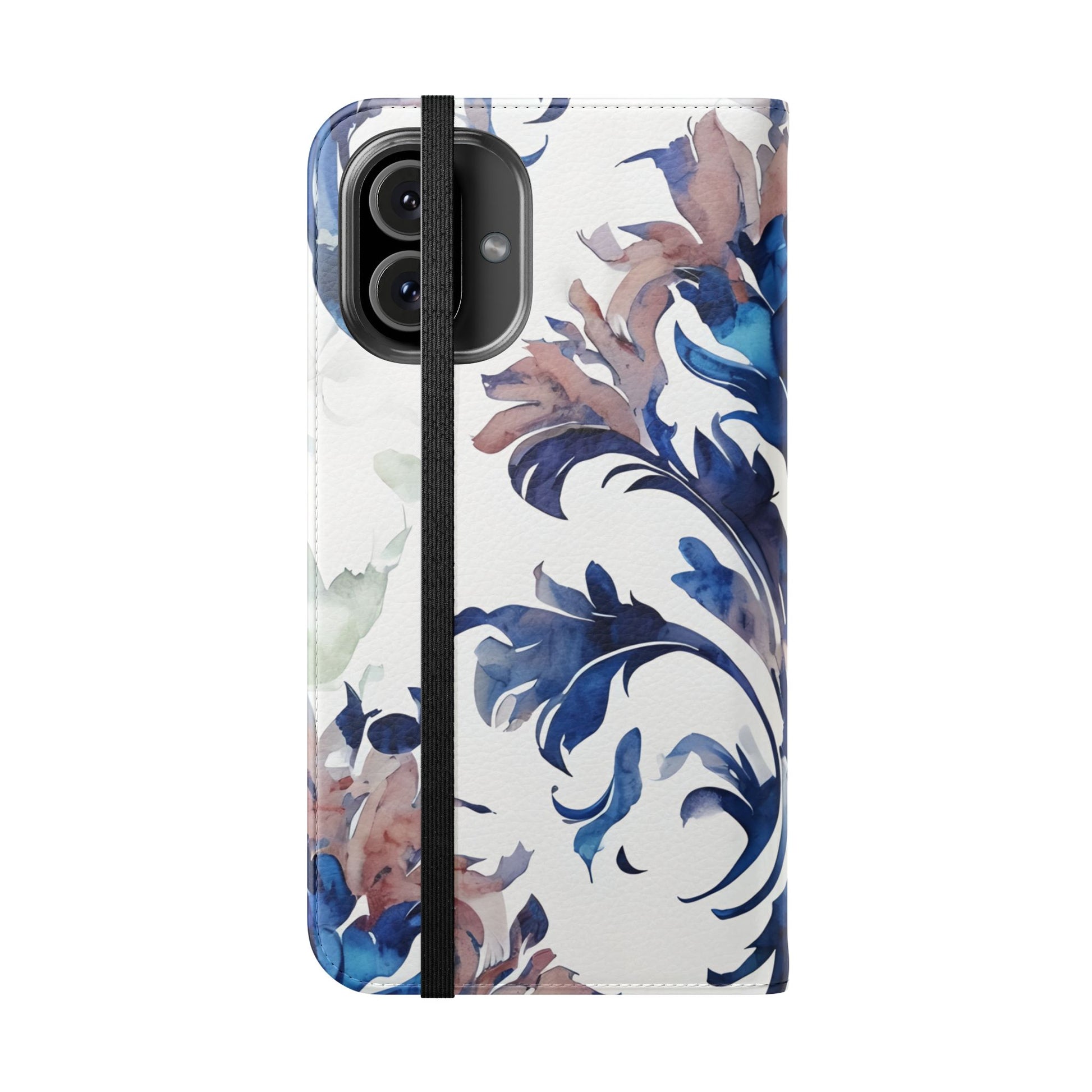 Delft Reverie - Abstract Wallet Phone Case for iPhone 16 Plus