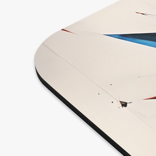 Garnet Starburst Mouse Pad - Premium 9x8 " Non-Slip Desk Mat for Work, Gaming & Office Decor