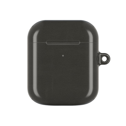 Charcoal Linen AirPods Case - Minimalist Charcoal Cover for Gen 1, 2, 3, Pro Gen 1 & 2