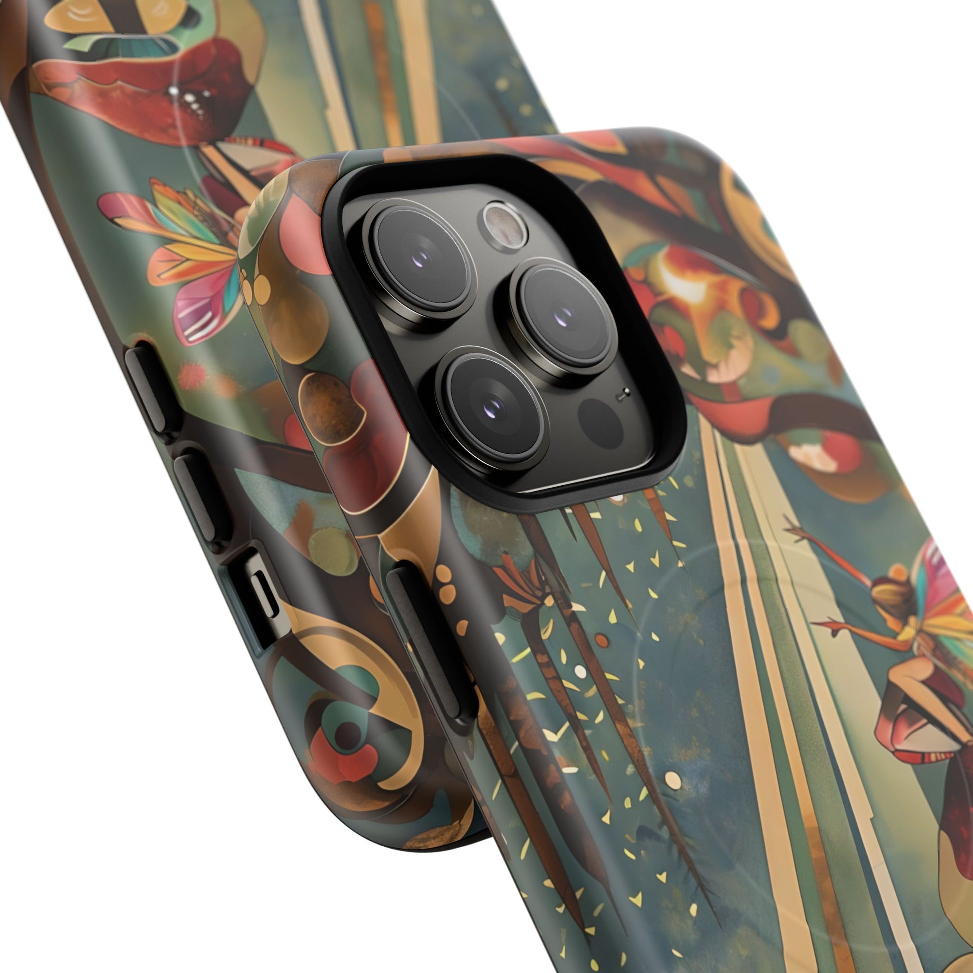 Enchanted Orchard iPhone 14 Pro Max - Artistic Fairy Tale cover - MagSafe Compatible - Premium Drop Protection