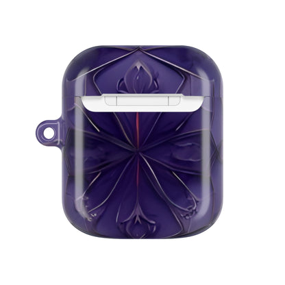 Violet Nebula AirPod Case - Purple Cosmic Earbud Cover for Gen 1, 2, 3, Pro Gen 1 & 2