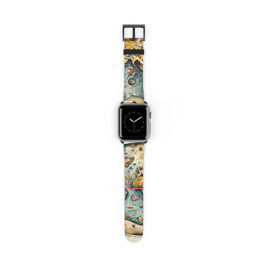 Celestial Map Apple Watch Band Strap - Timeless Design for your Timepiece