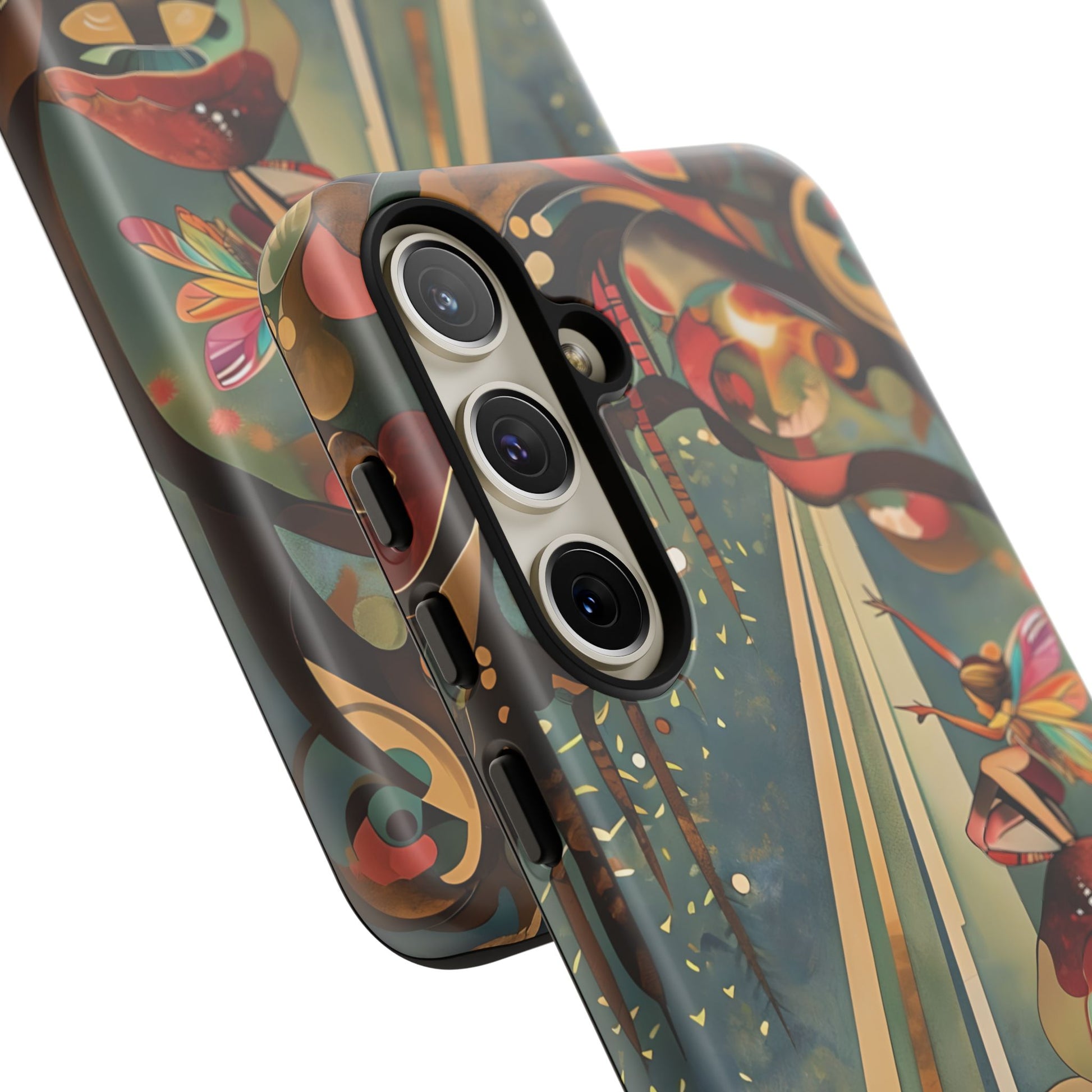 Enchanted Orchard Samsung Galaxy S24 Plus Tough Case - Artistic Fairy Tale Phone Cover - Elegant Protective Fantasy Art Accessory