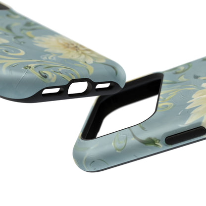 Golden Dahlia Trio iPhone MagSafe Case