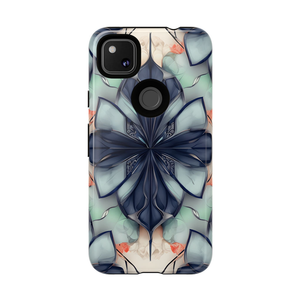 Midnight Mosaic Tough Case for Google Pixel 4a - Premium Artistic Shockproof Cover, Elegant Protective Phone Case