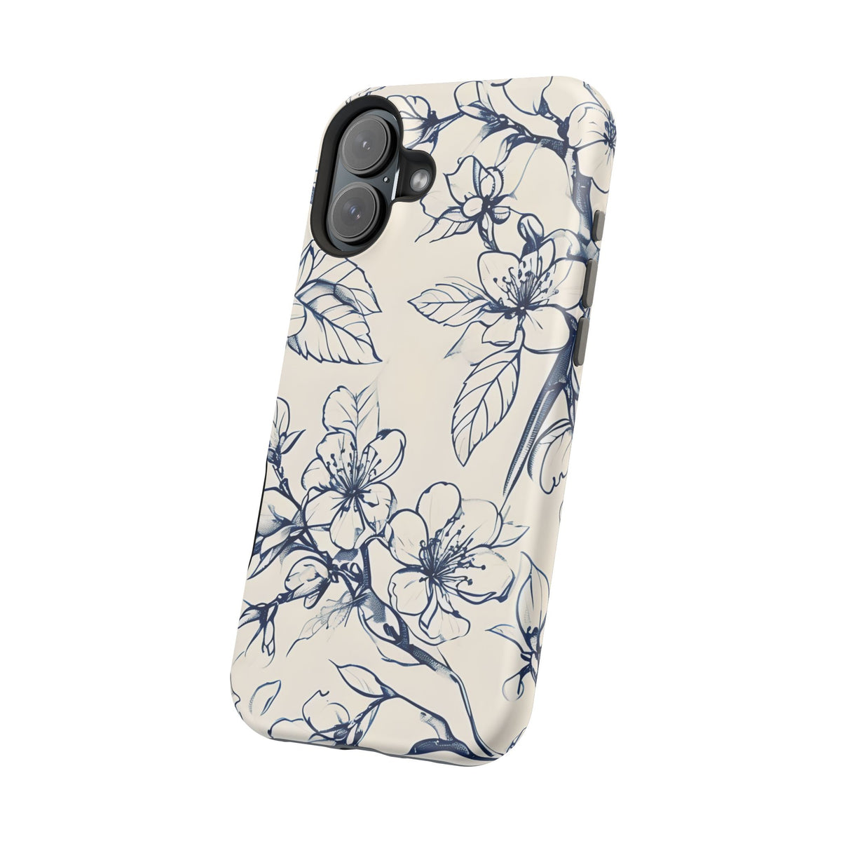 Blossom Sketch iPhone MagSafe Case