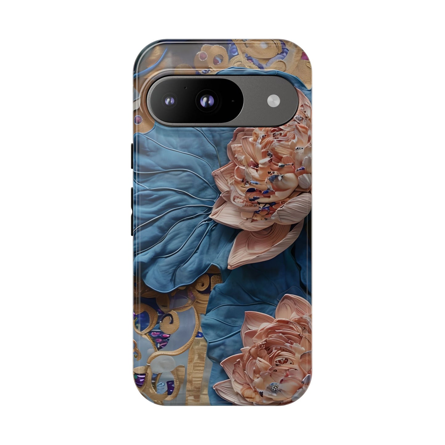 Peony Midnight Tapestry Google Pixel Tough Case