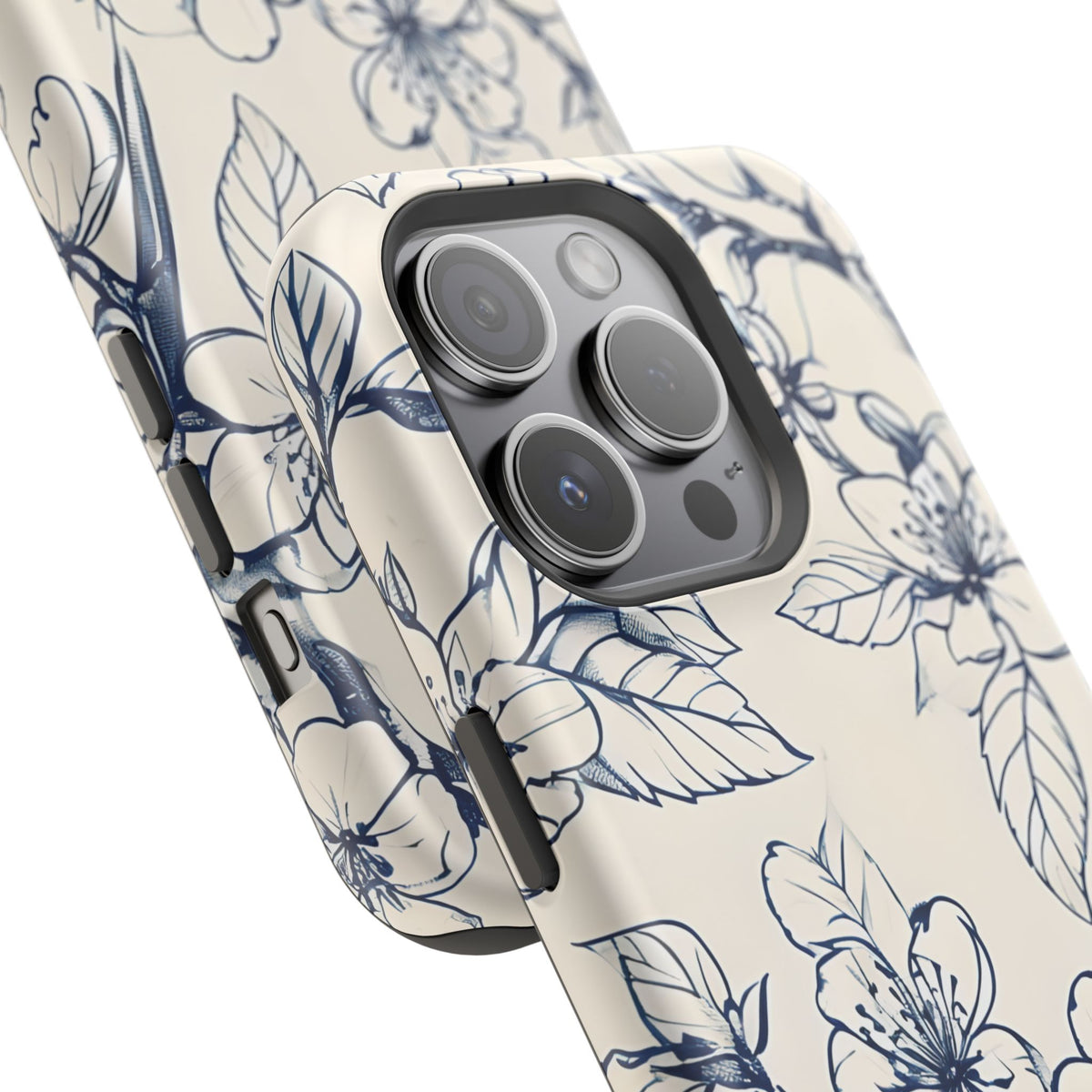 Blossom Sketch iPhone MagSafe Case