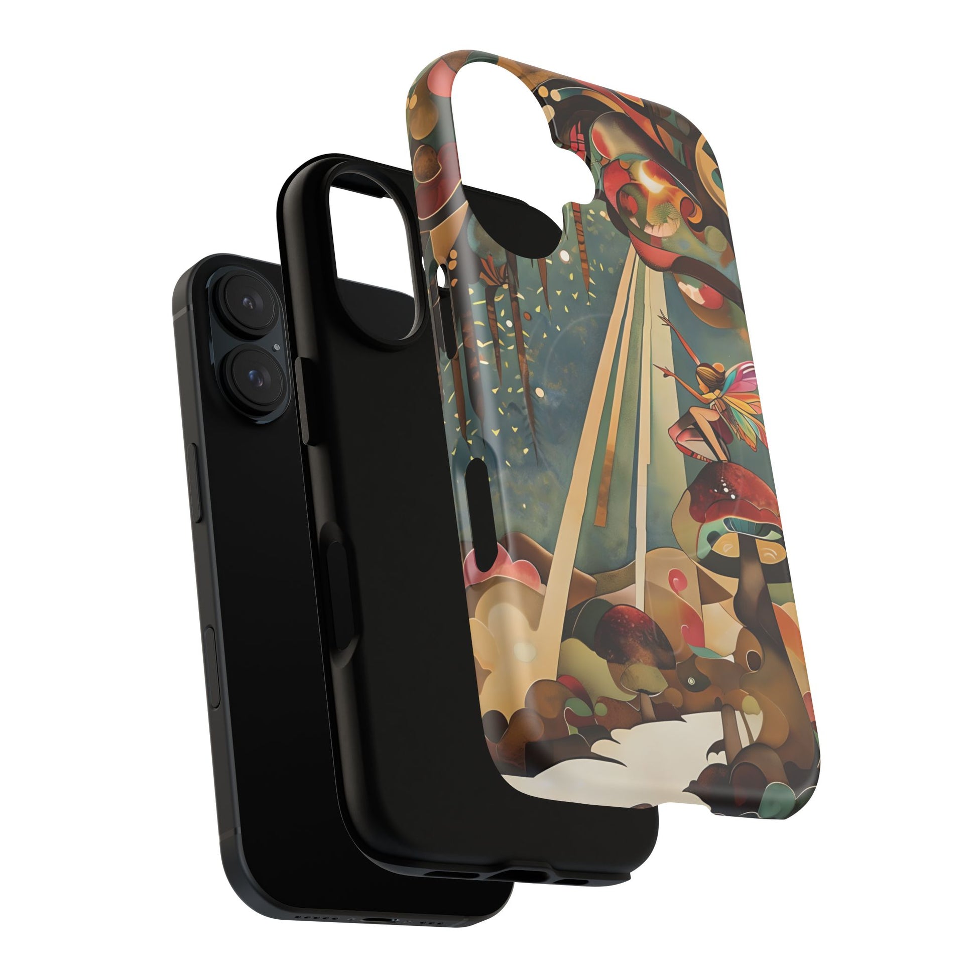 Enchanted Orchard iPhone 16 - Artistic Fairy Tale cover - MagSafe Compatible - Premium Drop Protection