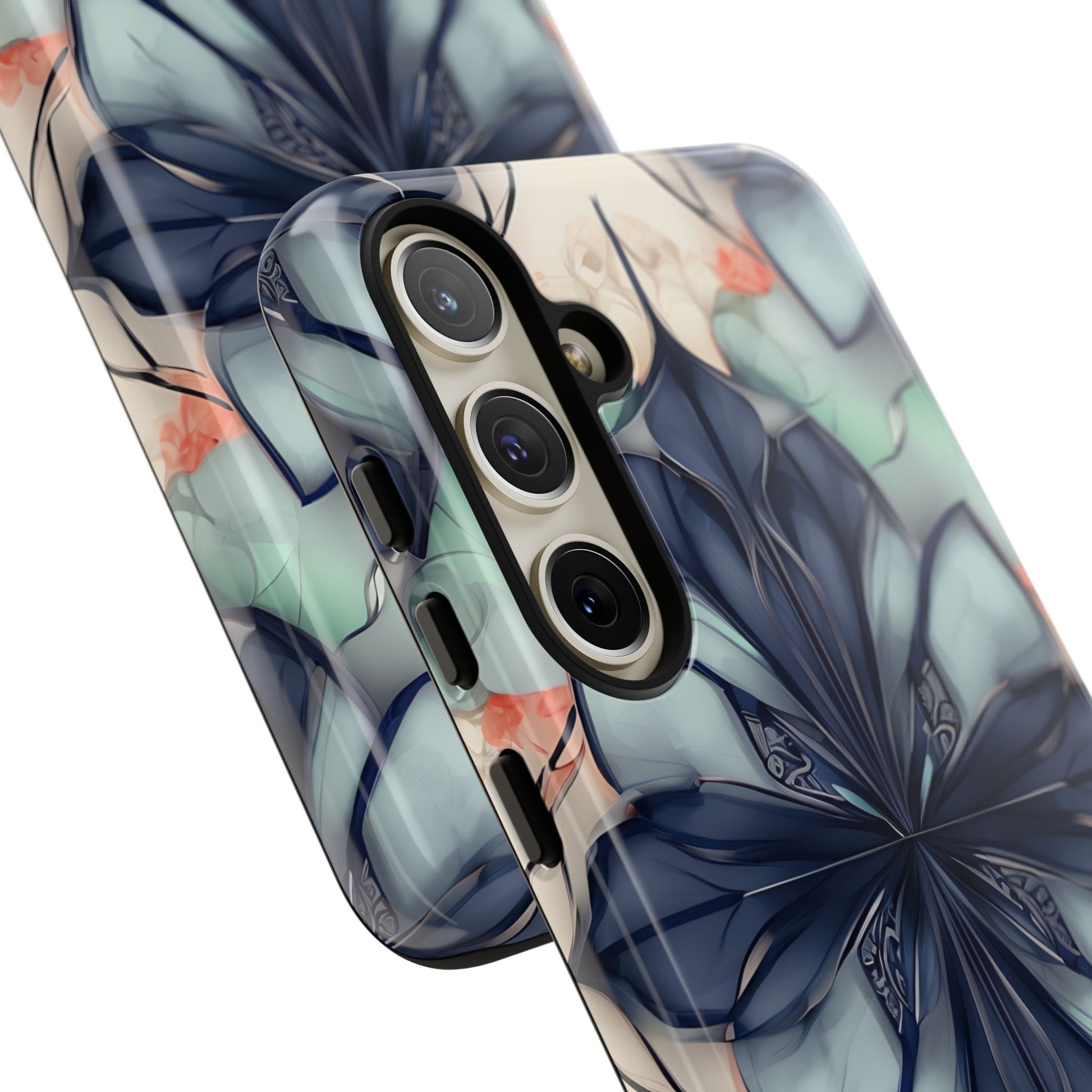 Midnight Mosaic Tough Case for Samsung Galaxy S24 Plus- Premium Shockproof Designer Phone Cover