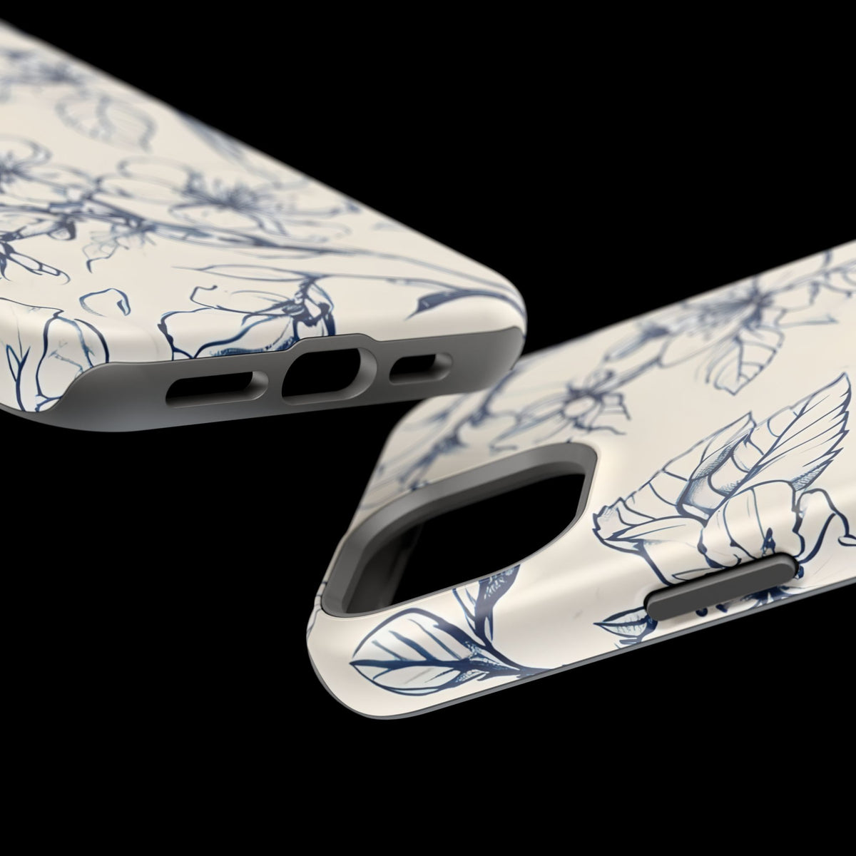 Blossom Sketch iPhone MagSafe Case