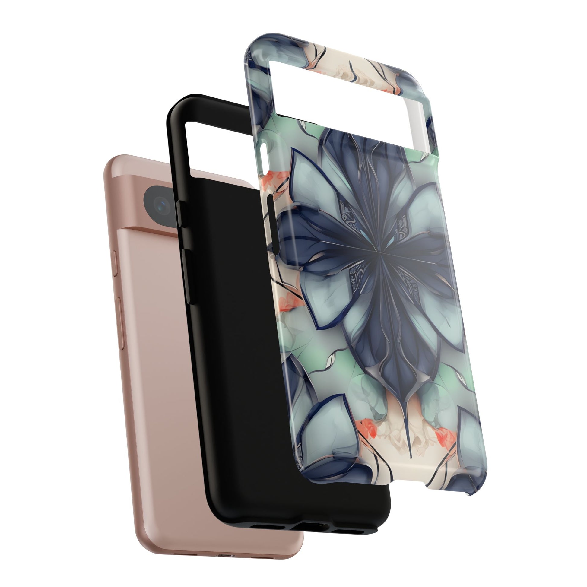 Midnight Mosaic Tough Case for Google Pixel 8 - Premium Artistic Shockproof Cover, Elegant Protective Phone Case