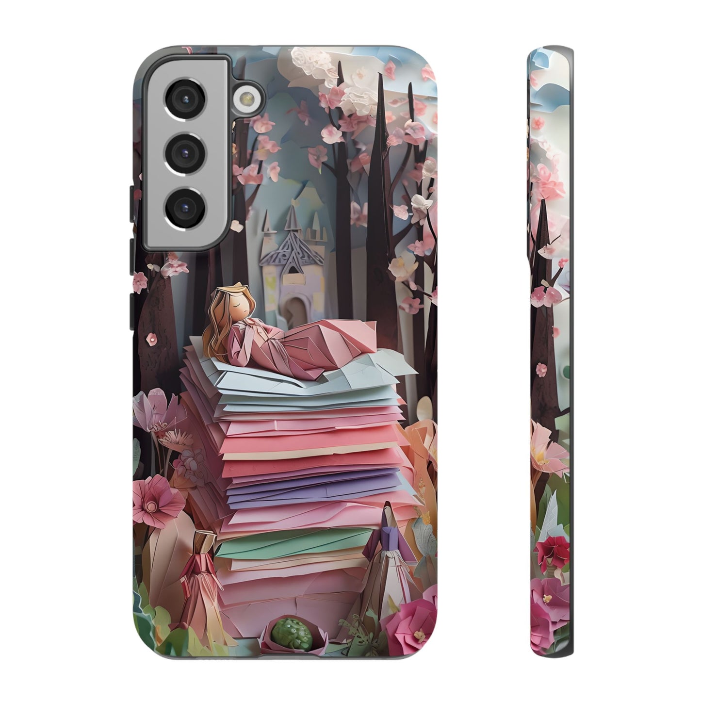 A Good Night's Sleep - Samsung Galaxy - Tough Phone Case -Whimsical Fantasy Floral Design