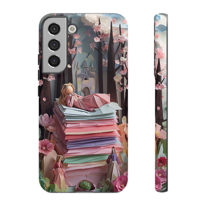 A Good Night's Sleep - Samsung Galaxy - Tough Phone Case -Whimsical Fantasy Floral Design