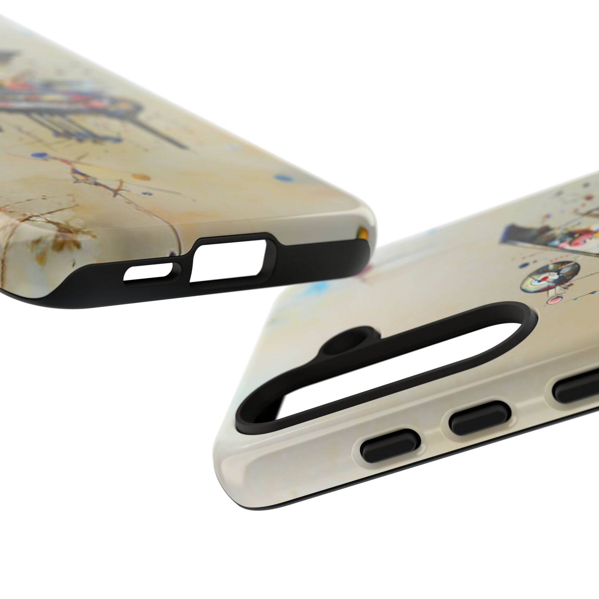 Keys of Imagination Artistic Grand Piano Tough Case for Samsung Galaxy S24- Shockproof Phone Cover