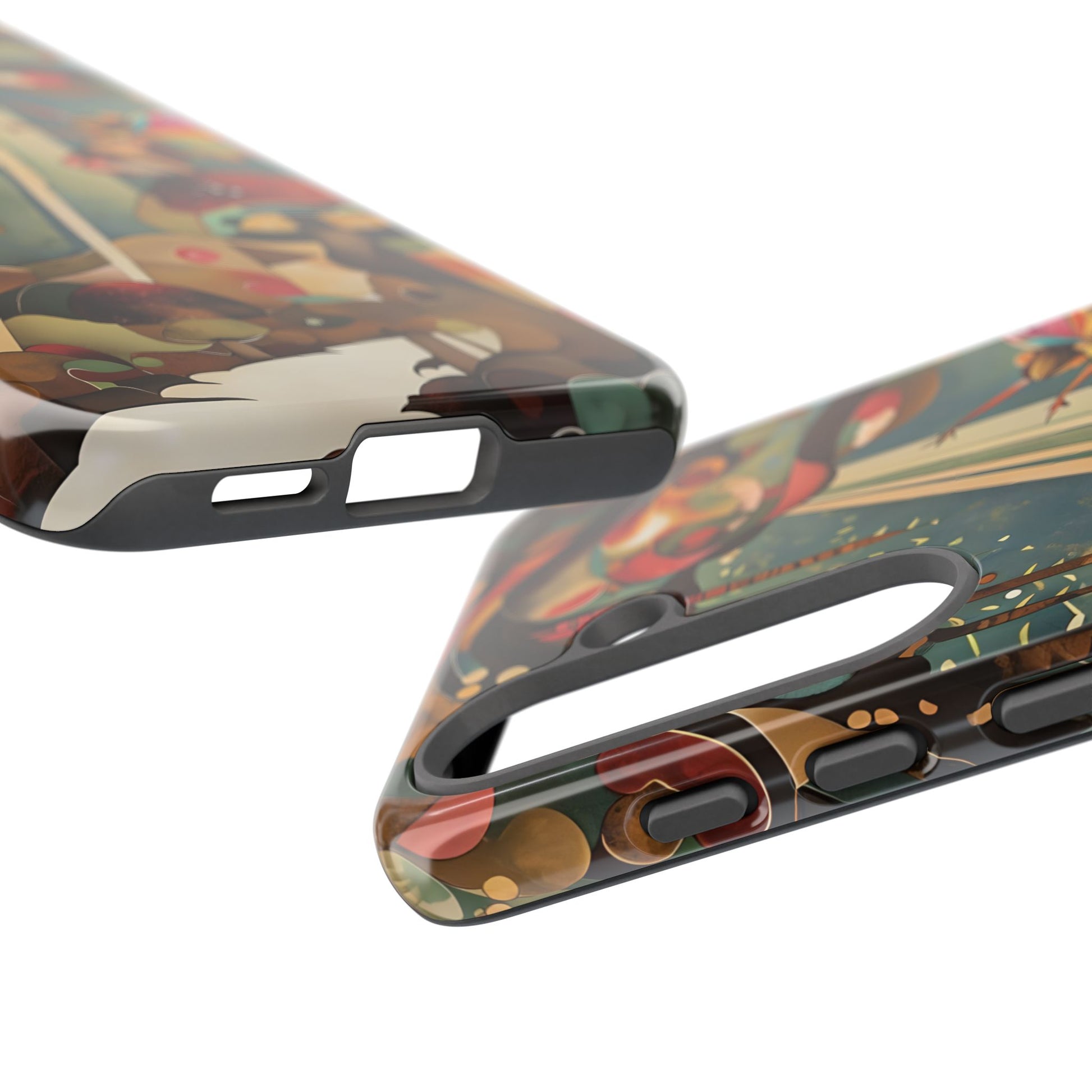 Enchanted Orchard Samsung Galaxy S25 Tough Case - Artistic Fairy Tale Phone Cover - Elegant Protective Fantasy Art Accessory