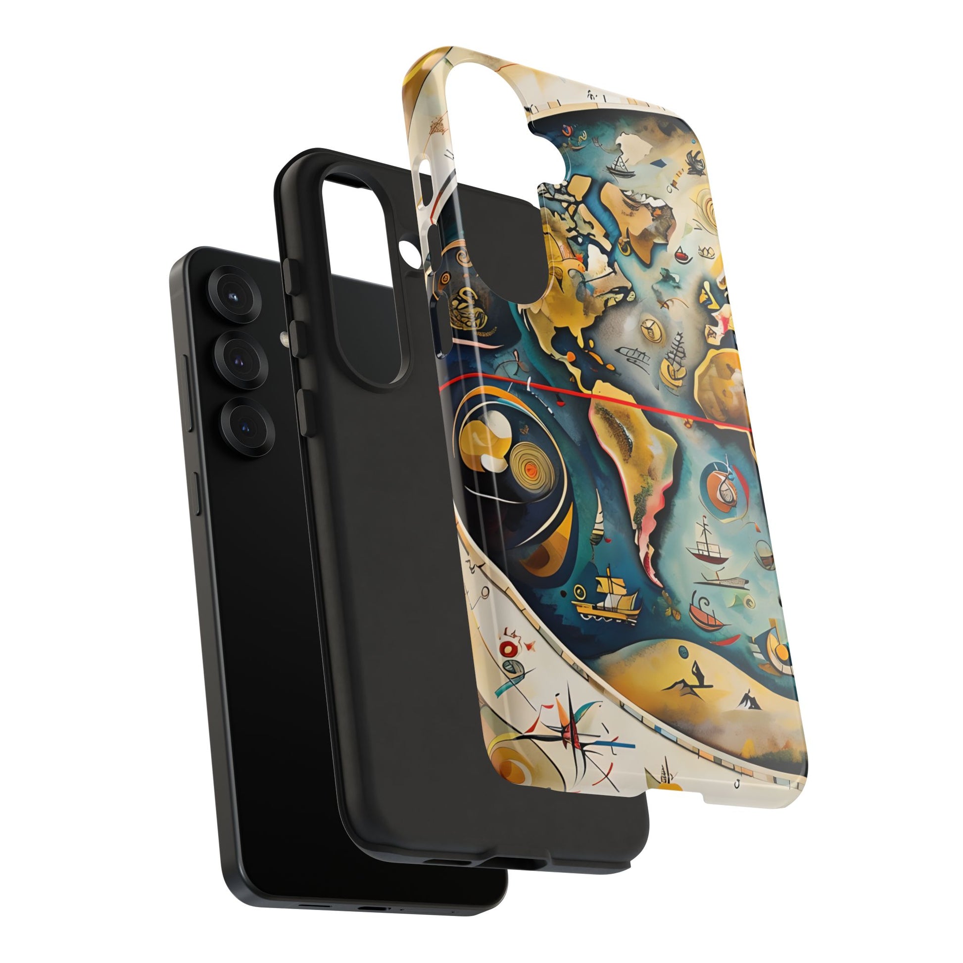 Celestial Map Samsung Galaxy S25 Plus Tough Case - Vintage Map - Premium Abstract Design