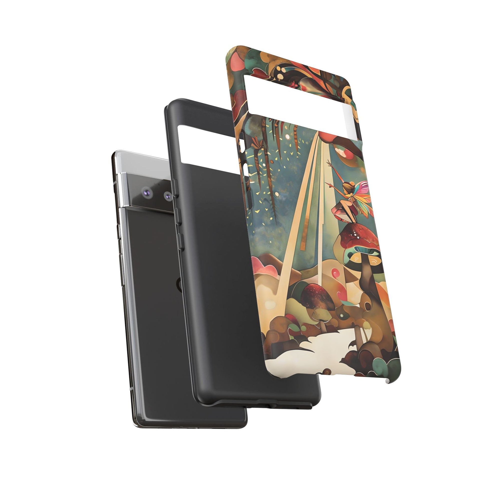 Enchanted Orchard Google Pixel 6 Pro Tough Case - Artistic Fairy Tale Phone Cover - Elegant Protective Fantasy Art Accessory