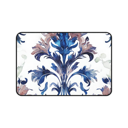 Delft Reverie Desk Mat - Premium Office Desk Pad, 3 Sizes Available, Artistic Workspace Protection