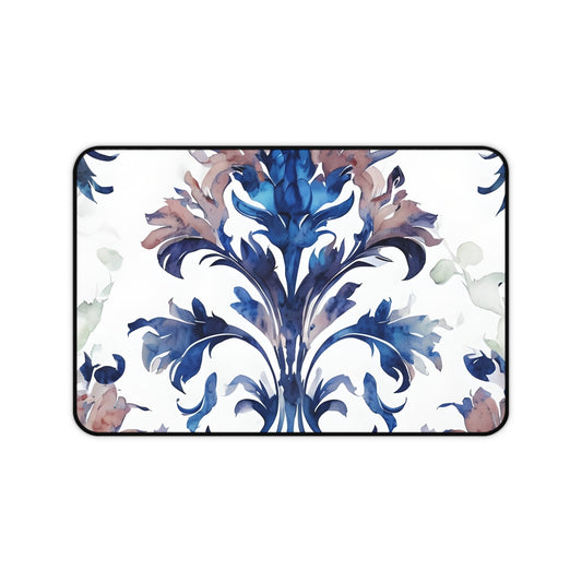 Delft Reverie Desk Mat - Premium Office Desk Pad, 3 Sizes Available, Artistic Workspace Protection