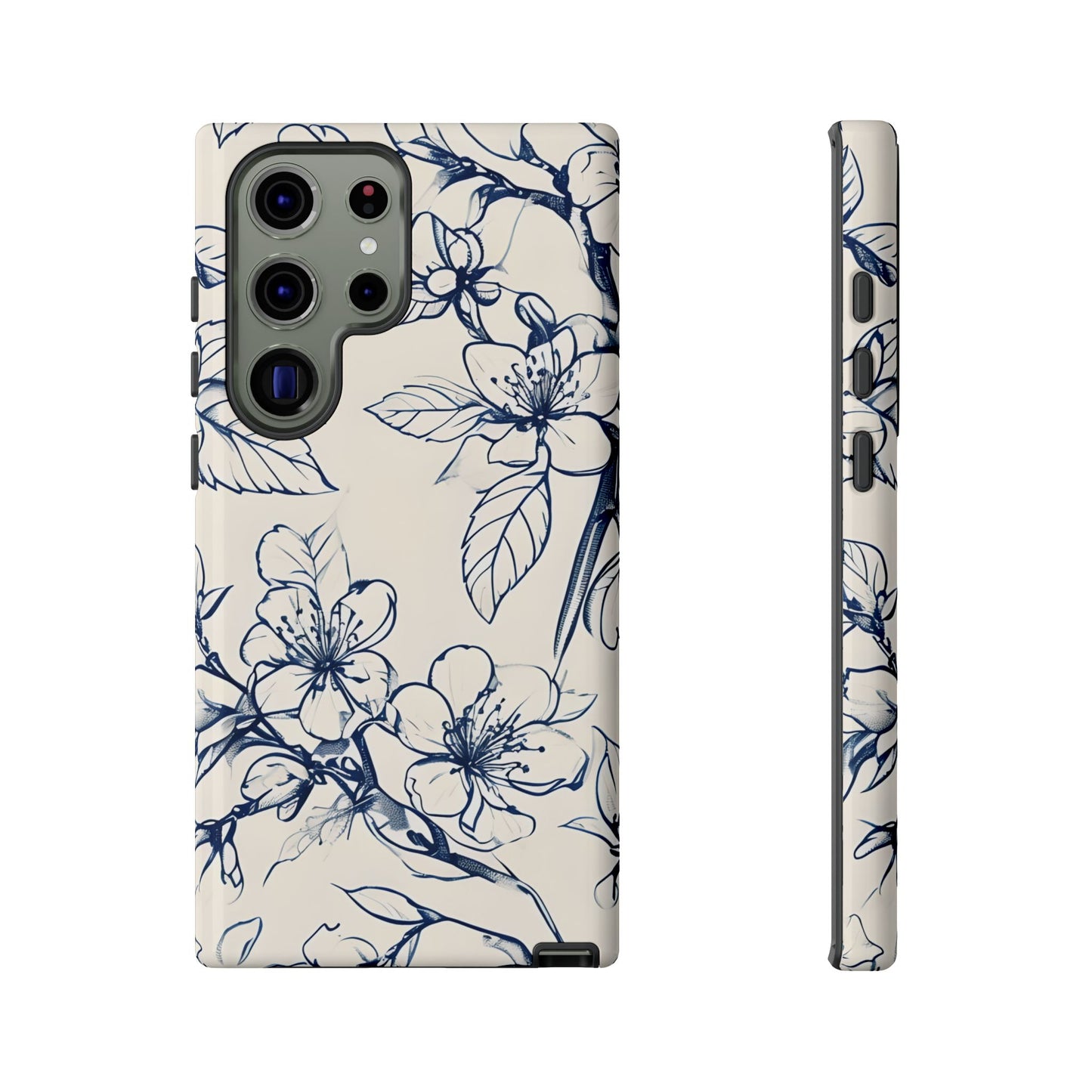 Blossom Sketch Samsung Galaxy Tough Case