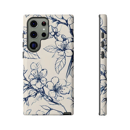 Blossom Sketch Samsung Galaxy Tough Case