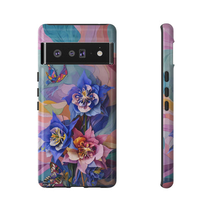 Blue Columbine Carnivale Google Pixel Tough Case
