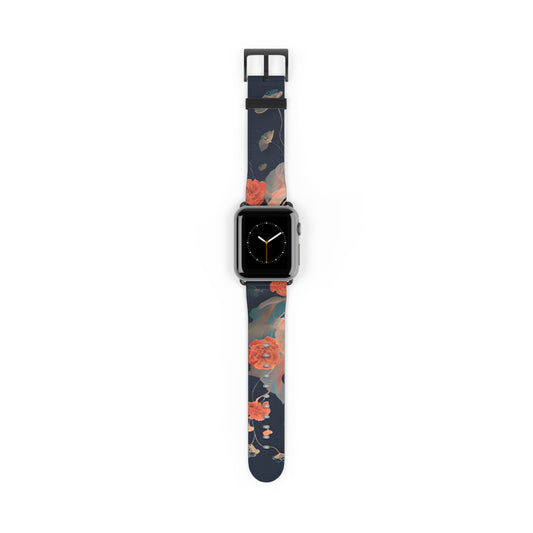 Lotus Reverie Apple Watch Band Strap - Timeless Design for your Timepiece