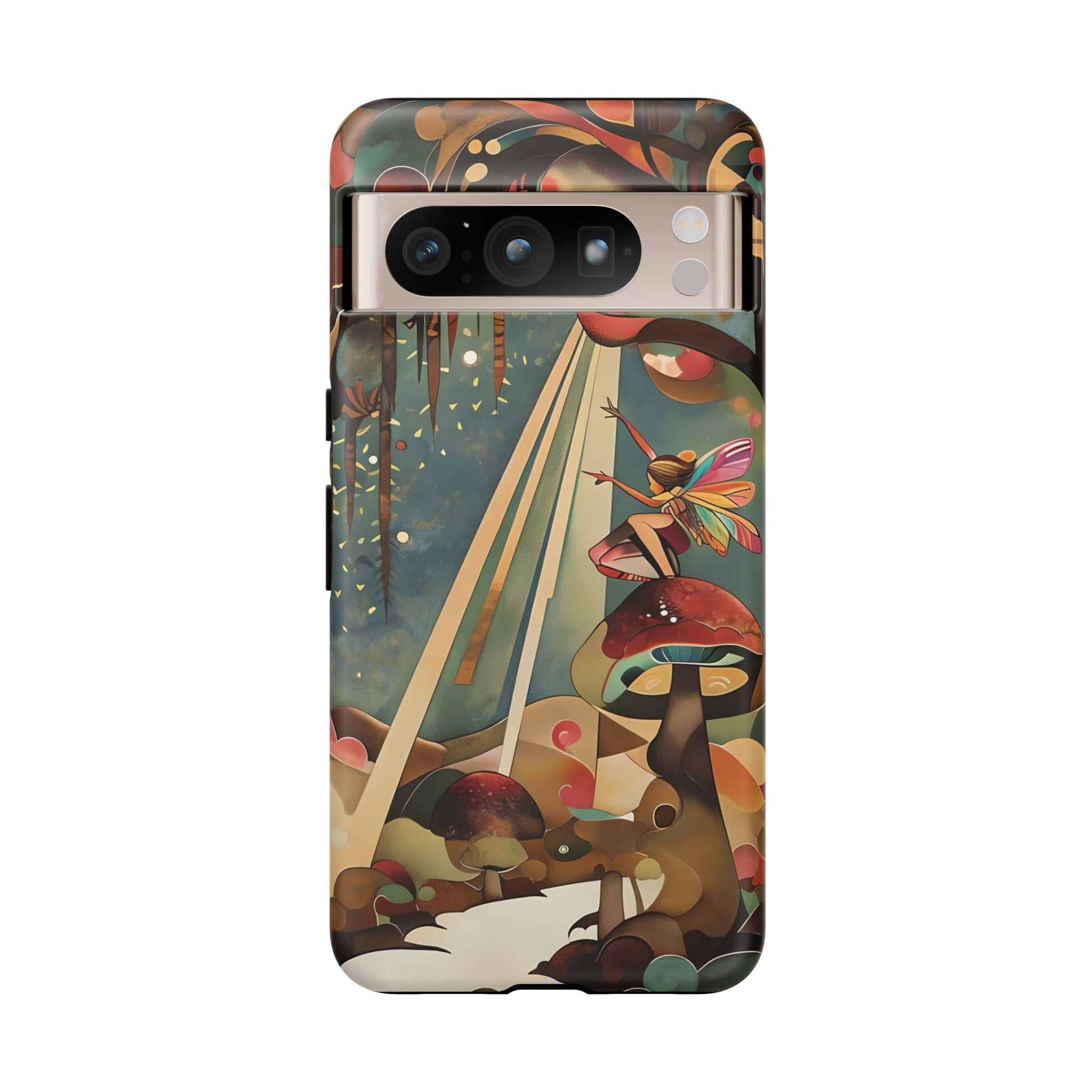 Enchanted Orchard Google Pixel 8 Pro Tough Case - Artistic Fairy Tale Phone Cover - Elegant Protective Fantasy Art Accessory
